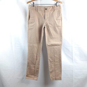 J.Crew Factory Frankie Stretch Sz 2 Tan Brown Ankl